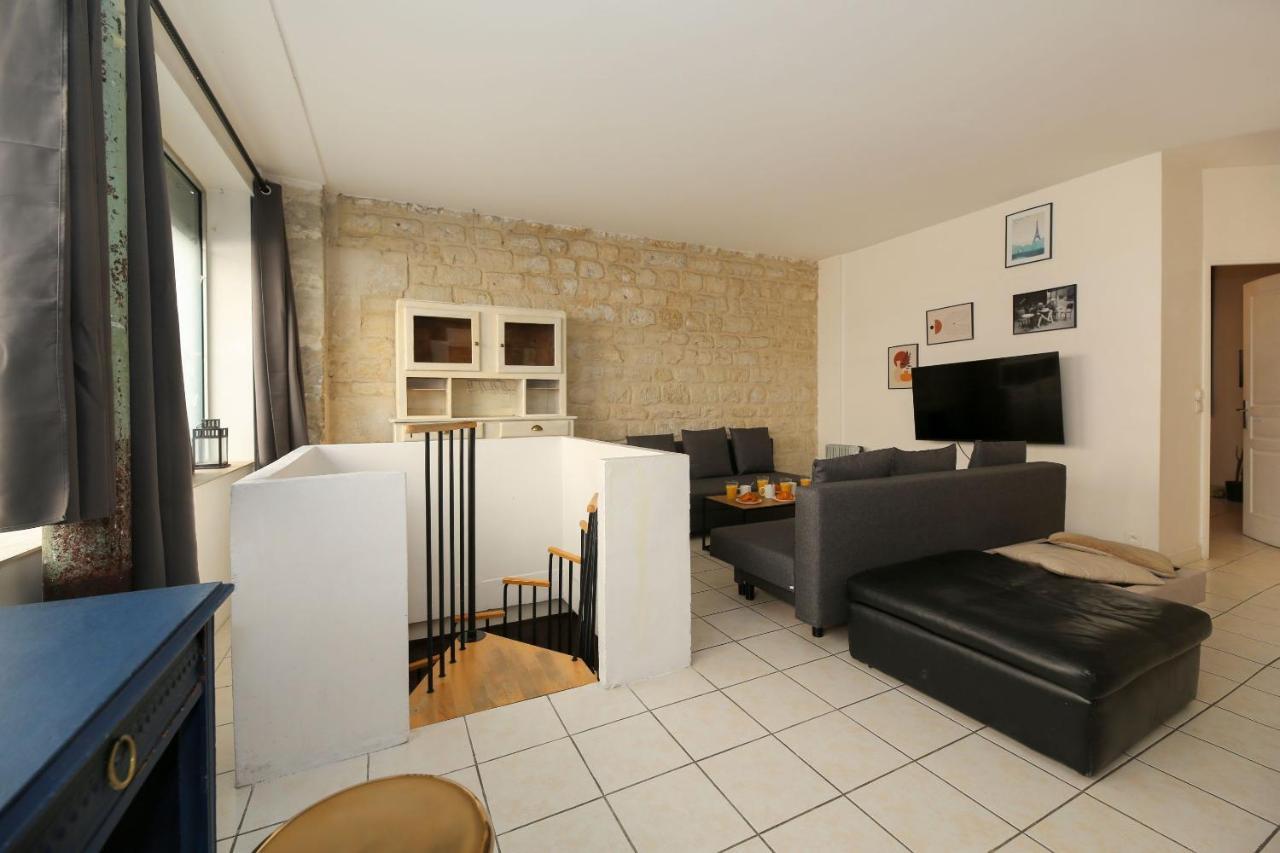 Appartement Familial Proche Des Commerces - 8P Paris Luaran gambar